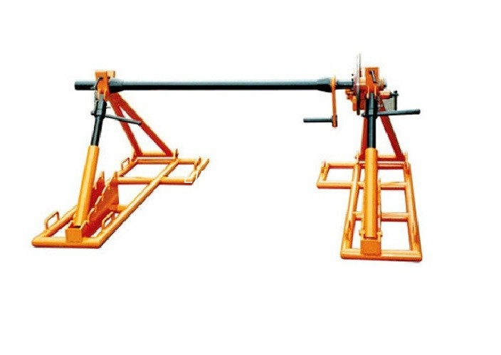 Line Stringing Kabel Trumma lyftuttag, 7T Hydraulkabel Jack Med Motor