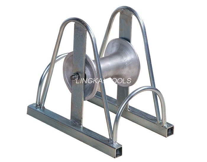Aluminiumlegering strängrulle Bryggtyp Rak linje kabelrulle