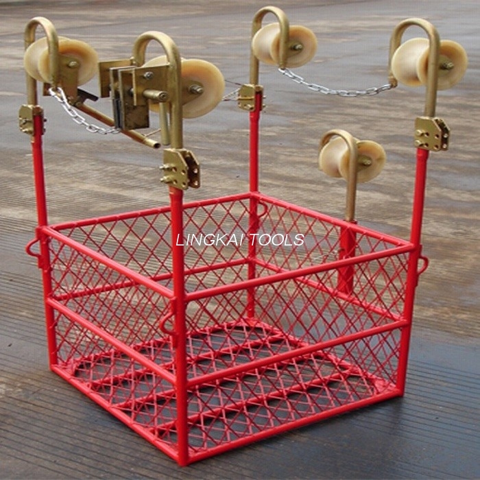 4 Bundle Transmission Line String Tools Overhead Power Line Aerial Spacer Trolley Cart