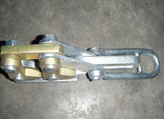 25-50GJ stålsträngsverktyg SKDS / 10 KN Dual Cam Earth stålkabelgripare