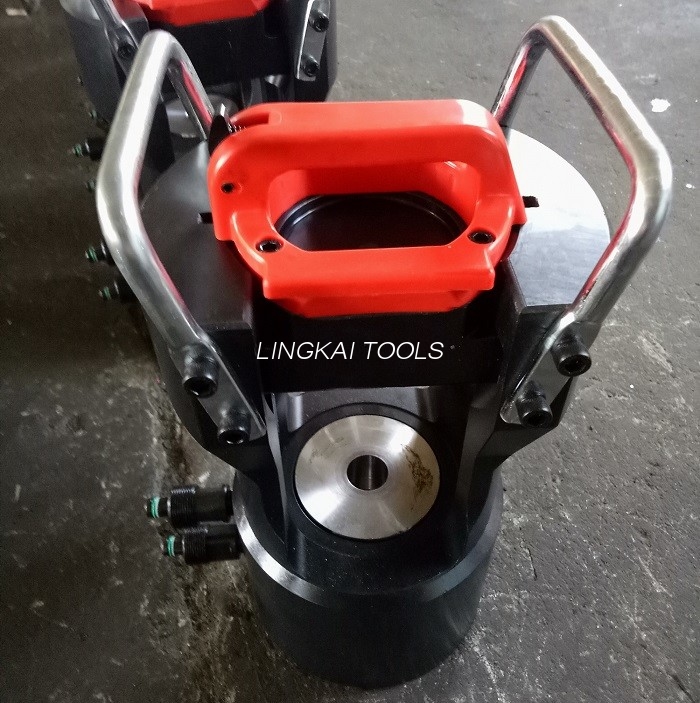 100 T hydraulisk kabelpressningsverktyg / hydraulisk pressmaskin med 80Mpa hydraulisk pump