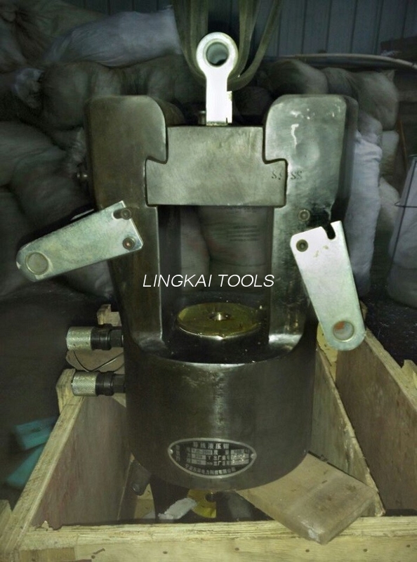 35 mm slaglängd 200T hydrauliskt pressverktyg för ACSR1440-terminaler med sexkantshuvud