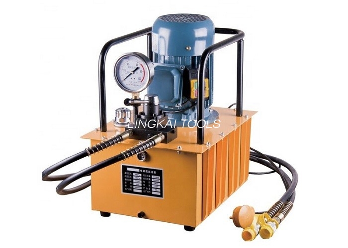 750W hydrauliskt pressverktyg Dubbelverkande elektrisk motordriven hydraulpump