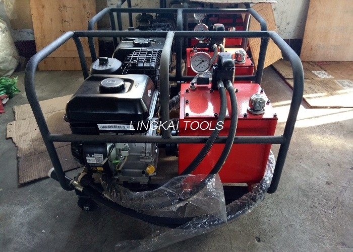 Gasonline Motor Hydraulenhet Hydraulpump Bensinmotor driven för pressverktyg