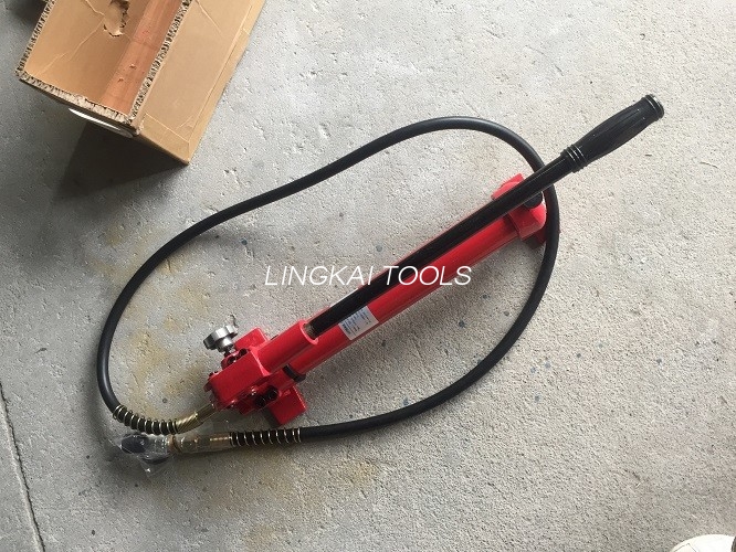 700 Bar 1000psi Skyddshanddriven hydraulisk pump 900CC Oljekapacitet Hållbar