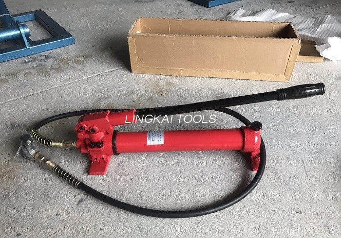 CP-700 manuell hydrauloljepump, skyddsbar hydraulisk handpump Stålmaterial