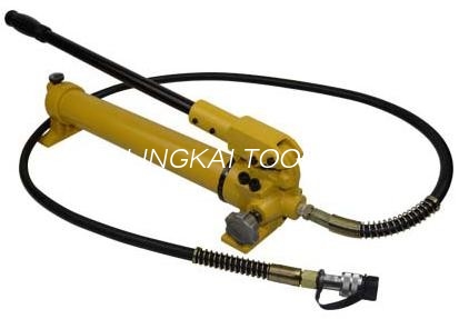 Snabbmanövrering Hydrauliskt pressverktyg Manuell handoljepump 70 Mpa tryck ISO-godkännande