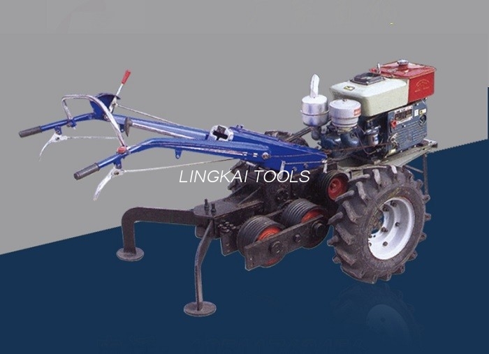 5T Dubbeltrumma Hydraulisk Avdragare Spännare Hand Traktor Vinsch 60KN Tractor Force