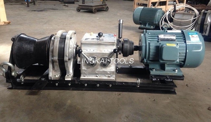 Power Site Elkabel Vinschdragare 220V / 380V 2,2KW För dragning av vajer