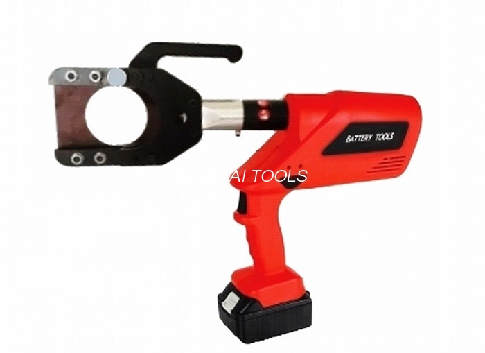 Motoriserad hydraulisk kabelskärare, batteridriven kabelskärare för kapning Max 85 mm kabel