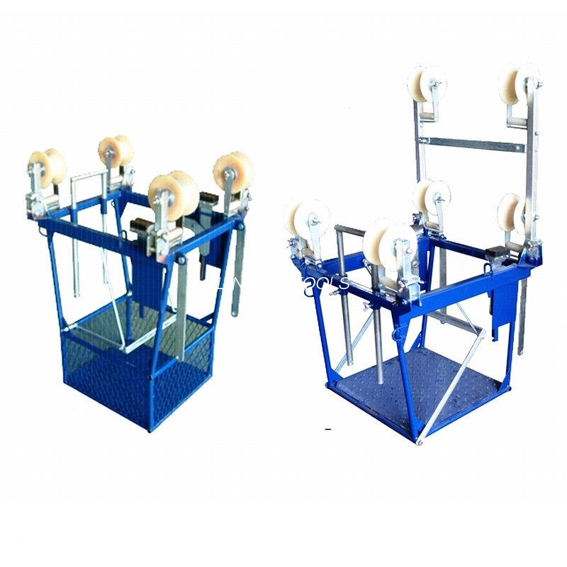 Fyra Bundle Conductors Carts Conductor Transmission Line Inspection Trolleys Line Cart