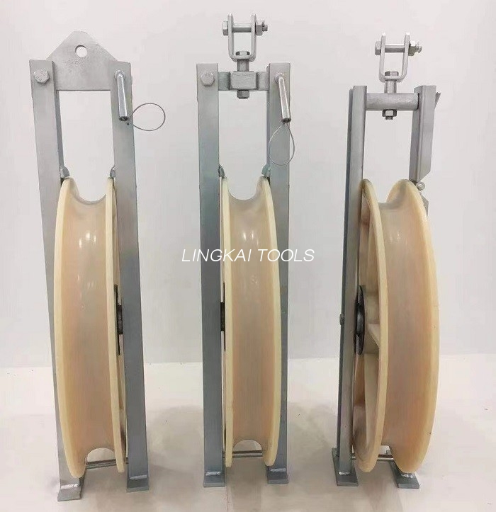 822 mm Hjul med stor diameter Skivor Buntad trådledare Remskiva strängblock